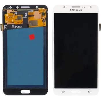Náhradní díl pro mobilní telefon Samsung Galaxy J7 2015 (SM-J700F) Displej TFT Bílý + Dotek