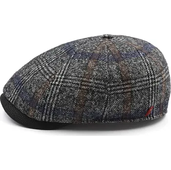 Čepice Pánská kostkovaná zimní bekovka - Marone Hatteras Velikost: 57 cm (M)