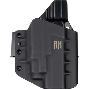 Příslušenství pro sportovní střelbu RH Holsters FROGY - Glock 17/22/31 + Streamlight TLR-8A - vnější kydexové pouzdro - poloviční sweatguard - černá Pouzdro je pro: Pravák