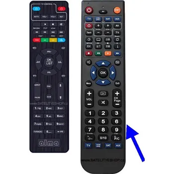 Alma 2861 dálkový ovladač náhradní