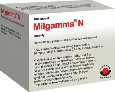 Milgamma N—100 měkkých tobolek