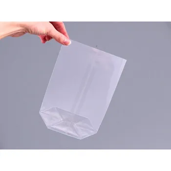 Obalový materiál Celofánové sáčky 14*21 cm, křížové dno, balení 100 ks