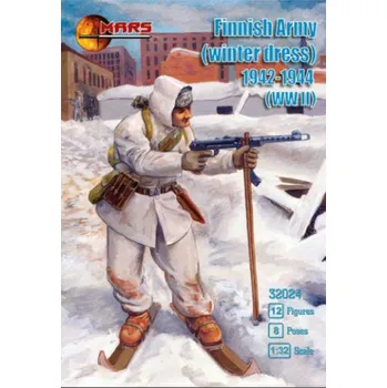 Plastikový model Mars Figures 1/32 Finnish Army (winter dress), 1942-1944