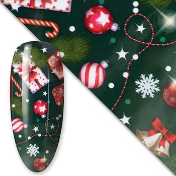 Nailee Fólie na nehty Vánoce č.32 v sáčku