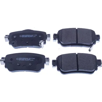 Brzdová destička Sada brzdových destiček, kotoučová brzda DENCKERMANN B111369