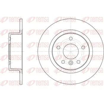 Brzdový kotouč Brzdový kotouč REMSA 6506.00