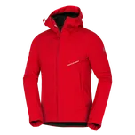 Northfinder Pánská softshellová bunda zateplená MARQUIS, rudá, M