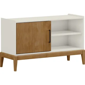 Televizní stolek Idea nábytek TV stolek 1 dveře MILAO dub/bílá
