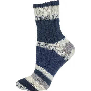 Příze Vlna-hep Best socks 6-fach - 7380 tmavě modro-šedá