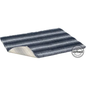 Pelíšek pro psa Vetbed Original Vetbed DELUXE deka s protiskluzem – modrý pruh délka, šířka: 100cm x 75cm
