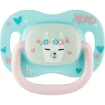 CANPOL BABIES dudlík silikonový symetrický EXOTIC ANIMALS 18m+ 1ks lama