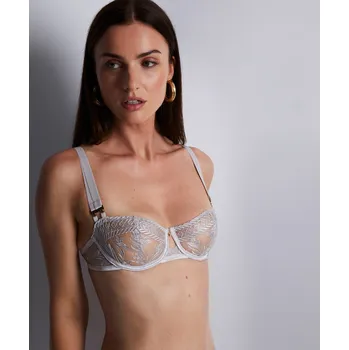 Souprava dámského spodního prádla Podprsenka AUBADE (2DF14-10), Barva šedá, Velikost 80F