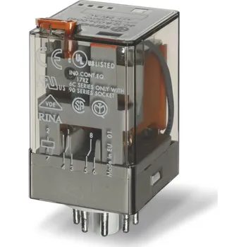 Relé Relé průmyslové, DIN ,2P/10A, 24V DC, MA_MI, Au 60.12.9.024.5040