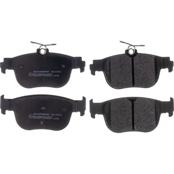 Brzdová destička Sada brzdových destiček, kotoučová brzda DENCKERMANN B111511