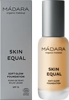 Make-up Mádara Organic Skincare Skin Equal Soft Glow Foundation rozjasňující make-up SPF15 30 ml