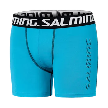 Boxerky SALMING Ongoing Extra Long Boxer Cyan Blue XL - XL