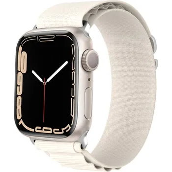 Příslušenství k chytrým hodinkám DUX 67596 DUX GS Nylonový remienok pre Apple Watch SE / SE 2022 / SE 2023 / SE 2025 (40mm) béžový