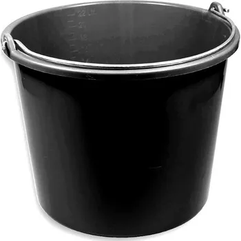 kbelík Kbelík krmný plastový 12 l, černý Varianta: černý