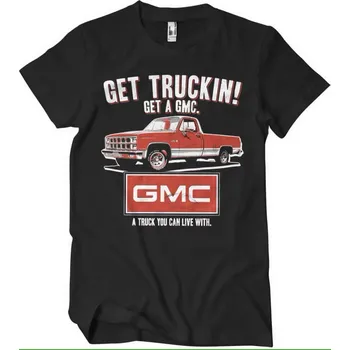 Pánské tričko Tričko pánské American Cars GMC - Get Truckin T-Shirt - velikost XXL