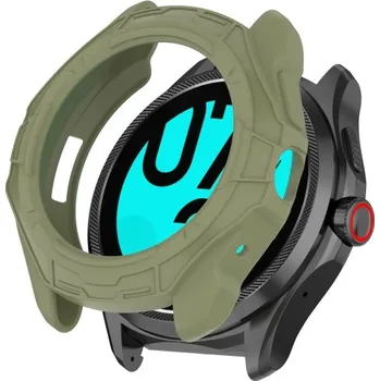VSECHNONAMOBIL 67520 TPU HALF COVER Kryt pre TicWatch Pro 5 zelený