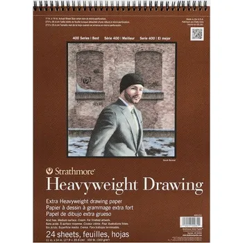 Skicák Strathmore Drawing v kroužkové vazbě A3, 163g, 24 listů