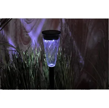 Solární osvětlení 1 LED černá