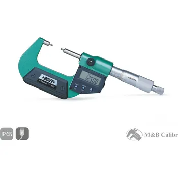 Digitální mikrometr s tenkými měřicími plochami 100-125/0,001 mm, typ B INSIZE