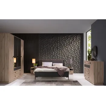 Ložnicová sestava Ložnice II Eliot - dub estana/šedá