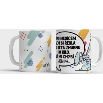 Hrnek Do léta zhubnu 10 kilo - Oranžová