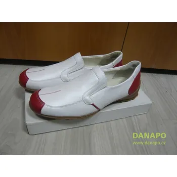 Pánské polobotky Pánské polobotky boty Apache bílo červená Velikost: 41