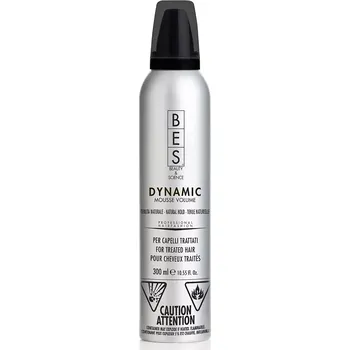 Stylingový přípravek Bes Dynamic Mousse Volume – Objemová pěna na vlasy 300 ml | Lehká fixace a tepelná ochrana