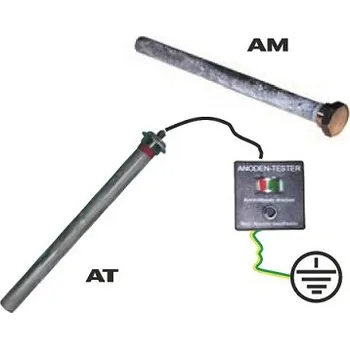 Bojler IVAR Ochranná anoda z hořčíkové slitiny s pozink. zátkou a kontr. zařízením - 5/4"x700mm; pr. 32mm 4000205