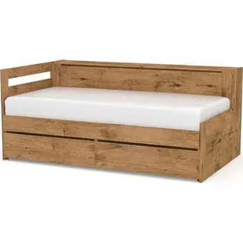 Postel Pohovka, postel rozkládací Rea Crobat s čely a roštem - Pohovka, postel rozkládací s úložným prostorem