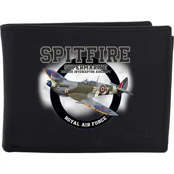 Peněženka STRIKER Kožená peněženka supermarine spitfire