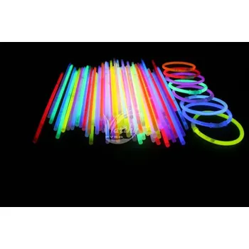 Party dekorace Svítící náramek – různobarevné svítící tyčinky