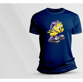 Chlapecké tričko Dětské bavlněné tričko Tweety 2. velikost 116 Námořnická modrá