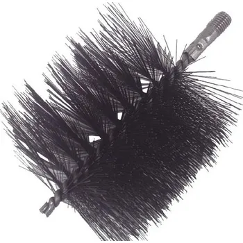Komínová štětka kartáč rourový hranatý 100x130mm