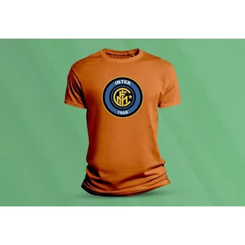 Chlapecké tričko Dětské bavlněné tričko Inter. velikost 152 (12-13 let) Oranžová