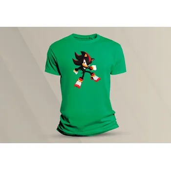 Dětské bavlněné tričko Shadow. velikost 140 (9-11 let) Zelená