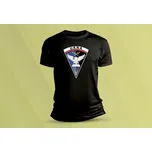 Dětské bavlněné tričko Erb Útvar rychlého nasazení. Černá velikost 104