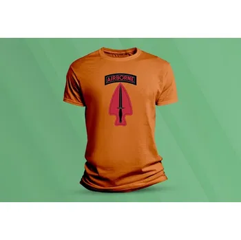 Chlapecké tričko Dětské bavlněné tričko Delta Force. velikost 140 (9-11 let) Oranžová