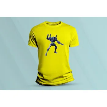 Dětské bavlněné tričko Sylux - Metroid. Žlutá velikost 116 (5-6 let)