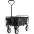 Zahradní vozík Aldotrade Skládací zahradní přepravní vozík WOZ2426 černý
