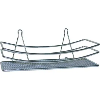 Drátěná police polička koupelnová 25x11x5,5cm Cr 291645