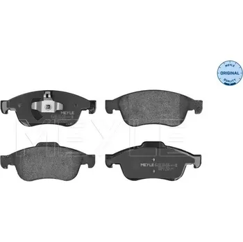 Brzdová destička Sada brzdových destiček, kotoučová brzda MEYLE 025 249 1418