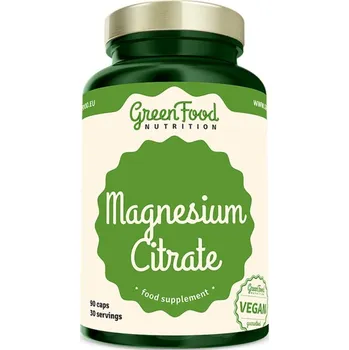 GreenFood Nutrition Magnesium Citrate 90 cps