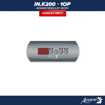 Gecko Alliance Gecko Aeware Ovládací panel IN.K200-1OP - Polep/ nálepka - 9916-101203