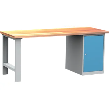 Dílenský stůl Montovaný dílenský pracovní stůl DPS204, šíře 2000 mm, slevy