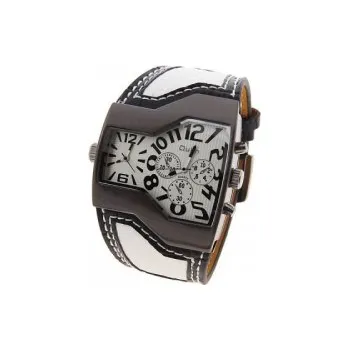 Hodinky Oulm Duale white