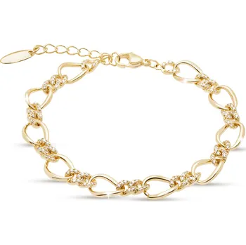 Náramek biju Proplétaný náramek se zirkony 2424